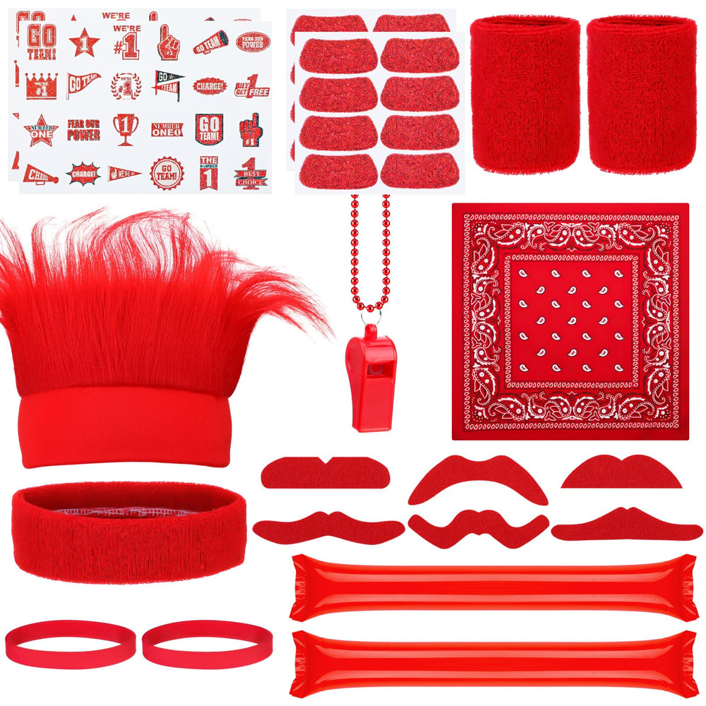 Bonuci red team spirit bam-bams energize game-day fun