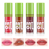 Boobeen 4pcs lip gloss set swatches show versatile shades for everyday looks.