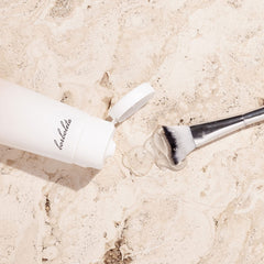 Borboleta Lash Bath Gel Cleanser travel-size bottle ready for on-the-go lash care.