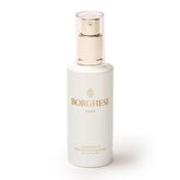 Borghese Overnight Resurfacing Mask jar on nightstand for smoother, refreshed skin by morning.