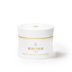 Borghese Radiante mask packaging showcases premium hydration for radiant skin.