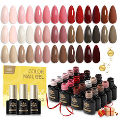Born Pretty gel polish bottle in brown for a chic fall look and smooth coverage
