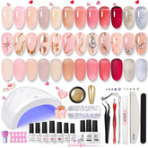 Born Pretty jelly gel kit with UV lamp for at-home manicures