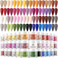 Born Pretty 36-color fall winter acrylic powder set for lasting manicures