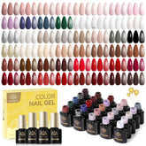 Born Pretty 52pcs gel nail polish set with bottle array for versatile nail designs
