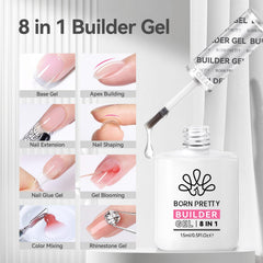 Born Pretty 8-in-1 builder gel apex builder creates strong structure