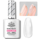 Born Pretty 8-in-1 builder gel base coat for a smooth foundation and shine