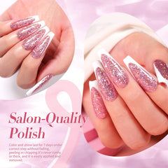 Born Pretty chip resistant finish keeps nails looking fresh for days
