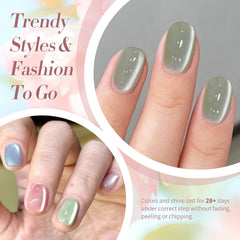 Born Pretty Glitter aurora particles sparkle on nails
