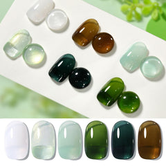 Born Pretty jelly green gel polish bottle for vibrant nails and shine