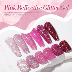 Born Pretty holographic glitter gel polish adds party-ready shine in any setting.