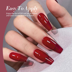 Born Pretty reflective glitter holographic gel polish swatch with sparkle