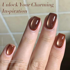Born Pretty magnetic gel under UV/LED cures quickly for durable results.