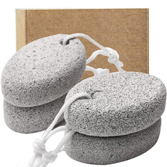 Borogo foot file exfoliation tool in action for smooth heels.