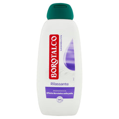 Creamy texture Borotalco body wash for moisturized skin after shower