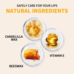 Bosdoer Honey Lip Tinted Lip Balm creamy texture glides on smoothly for lasting moisture.