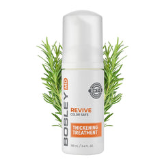 BosleyMD Revive root volume highlights immediate lift at the crown for a fuller look