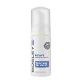 BosleyMD Thickening Treatment bottle close-up shows quick, alcohol-free root lift.