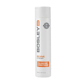 BosRevive volume conditioner bottle front promotes fuller-looking hair.