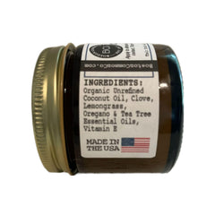 Boston Common Co Cellulitis Support Cream ingredients close-up for soothing skin