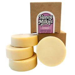 Boston Soap Co Goat Milk Soap Lavender bar with lavender essential oil for calming daily cleansing