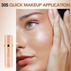 Botagus Foundation 4 in 1 swatches display natural color harmony for daily wear