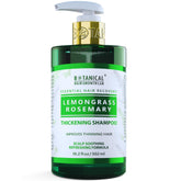 Botanical Hair Growth Lab rosemary shampoo bottle ready for daily use and scalp care
