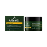 Botanics Clarifying Gel Moisturizer bottle front with matte finish for oily skin