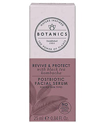 Botanics Revive & Protect serum application demonstrates quick absorption.