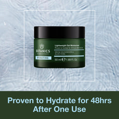 Snow mushroom hydration boost in Botanics formula.