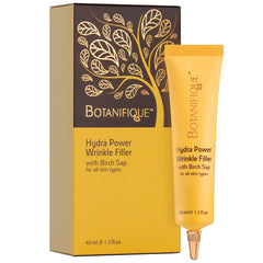 Botanifique Deep Wrinkle Filler bottle ready for quick smoothing.