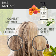 Jojoba oil and keratin visible in Botanist Hydrating Shampoo