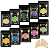 Bouvetan hard wax beads variety pack collection for customizable sessions and hair removal.