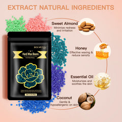 Bouvetan hypoallergenic wax beads designed for sensitive skin and irritation reduction.