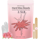 Bouvetan wax beads 2.5lb packaging for bulk waxing
