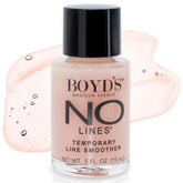 Boyd's No Lines serum bottle packaging for easy storage and display