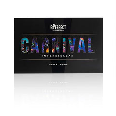 BPerfect Carnival V Interstellar Palette Stacey Marie—duochrome shimmer close-up for multidimensional, space-inspired makeup.