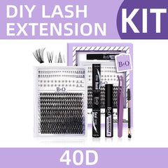 BQaugen bottom lashes 2 pairs for subtle decoration and mixed looks