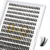 BQaugen false eyelash tray with 280 clusters for versatile looks.