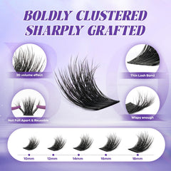 B&Qaugen SalonSpike 03 application guide kit simplifies DIY lash extension