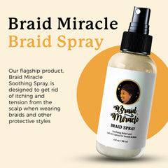 Braid Miracle Banana Juice ingredient glow highlights natural nourishment at the roots