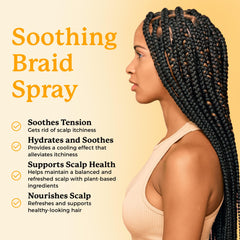 Braid Miracle Scalp-refresh cooling effect demonstrates soothing relief during wear