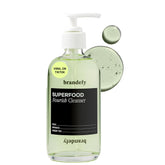 Brandefy Superfood Face Wash bottle featuring kale for hydrating, gentle cleansing.