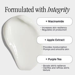 Brandefy Water Cream Refresh apple extract swirl for plump hydration.