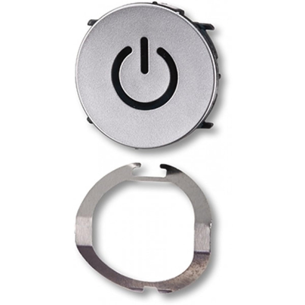 Braun Series 9 power button switch with spring for S9 Pro+ shavers; reliable control.