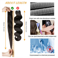 Brbeawor full-density bundles create thick, lush volume.