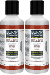 BREEJ Bump Terminator bottle front view for gentle bump care