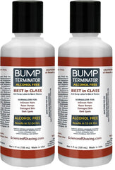 BREEJ Bump Terminator bottle front view for gentle bump care