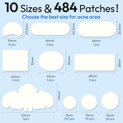 Breiboz large patch on chin for discreet, overnight care