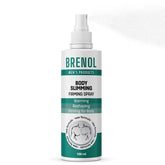 Brenol Body Firming Spray bottle front promotes daily use for a more even-looking skin